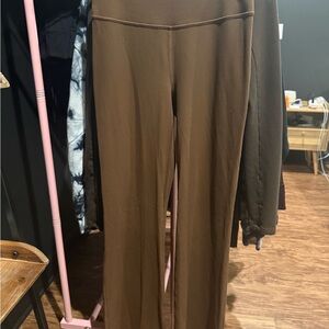 lululemon athletica Lavacake Brown Flare Pants